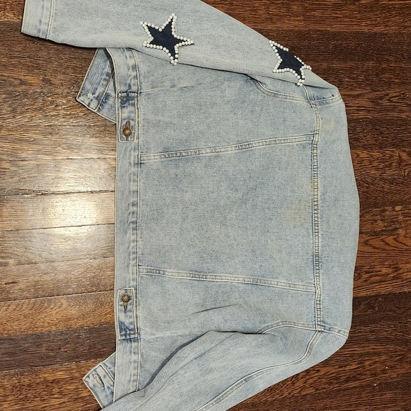 Cropped  denim jacket - Picture 5 of 5
